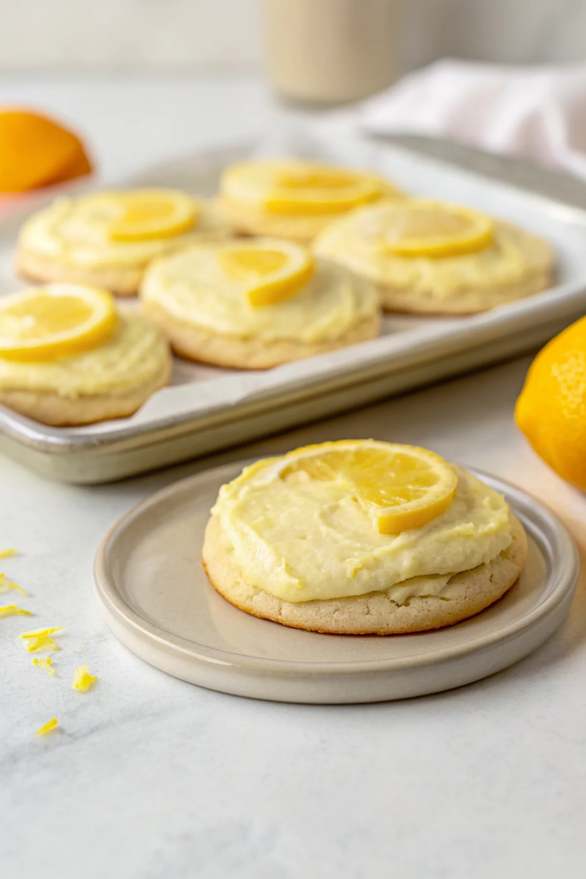 Lemonade Cookies – Crumbl Copycat Recipe