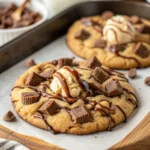 Peanut Butter Cup Skillet Cooki