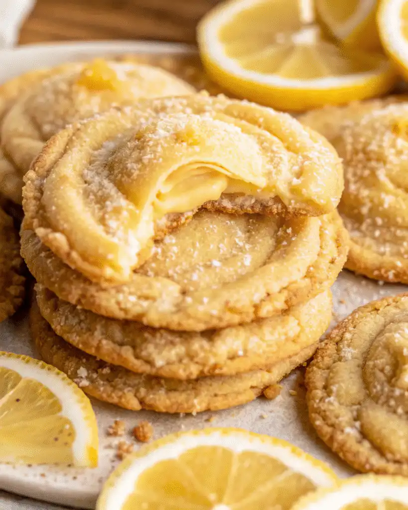 Lemon Cheesecake Cookies