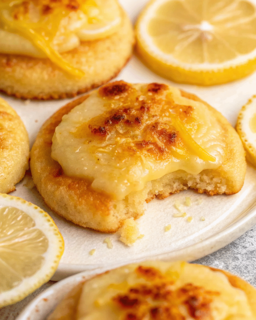 Lemon Crème Brûlée Cookies