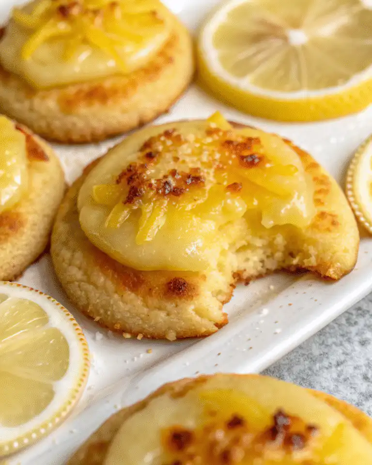 Sophie’s Lemon Crème Brûlée Cookies