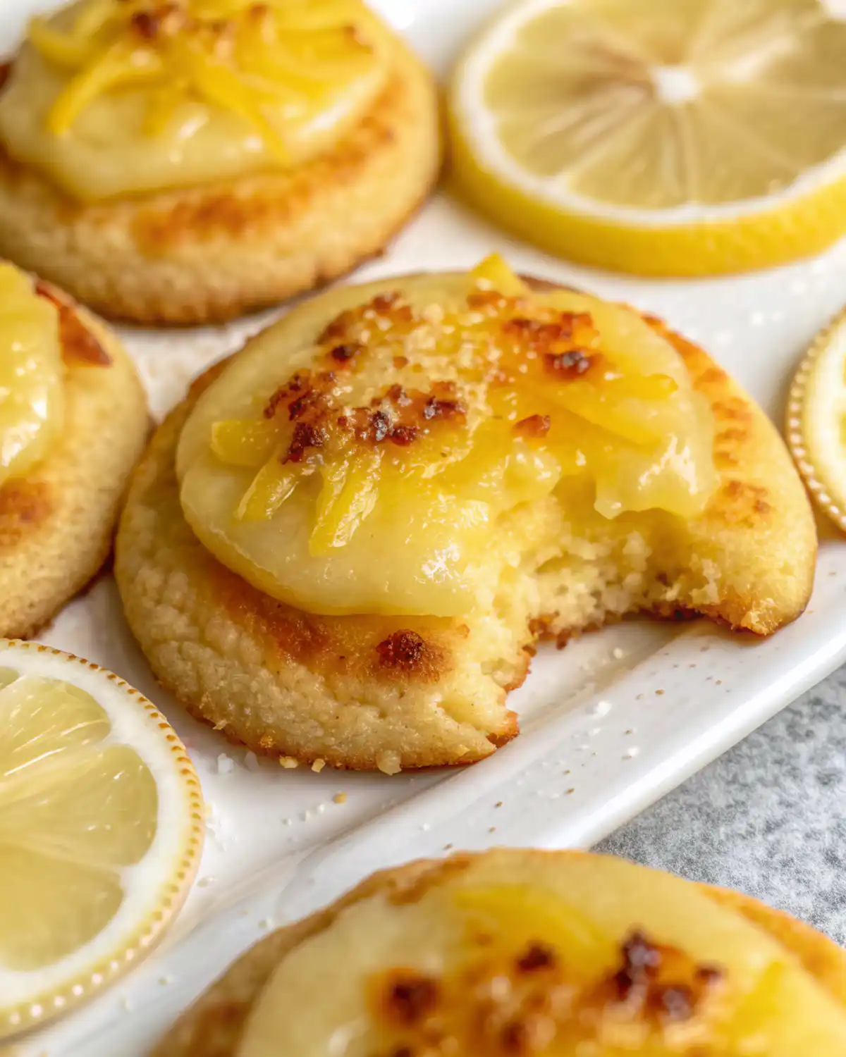 Sophie’s Lemon Crème Brûlée Cookies