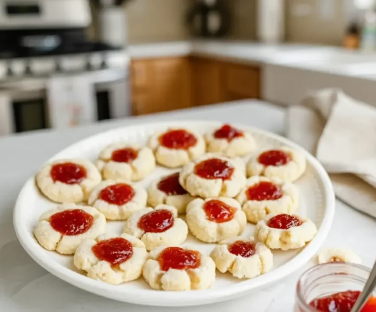 Jam Thumbprint Cookies