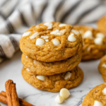 Pumpkin White Chocolate Chip Cookies