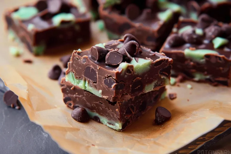 Andes Mint Chocolate Chip Fudge Recipe