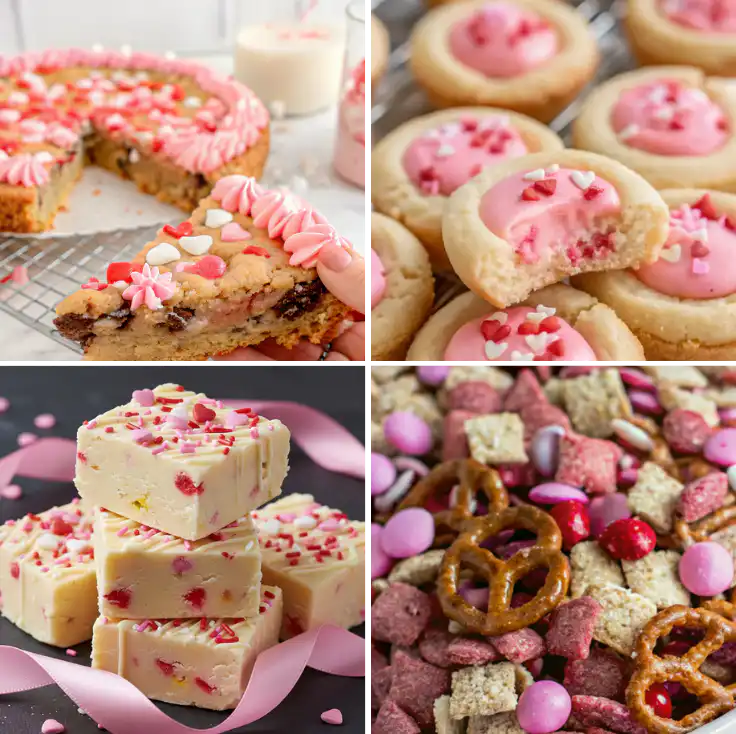 Easy Valentine’s Desserts for Gifting, Parties & Snacking