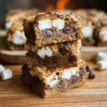Easy S'mores Blondies