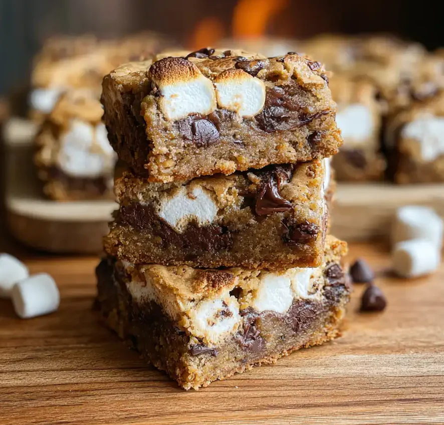 Easy S’mores Blondies