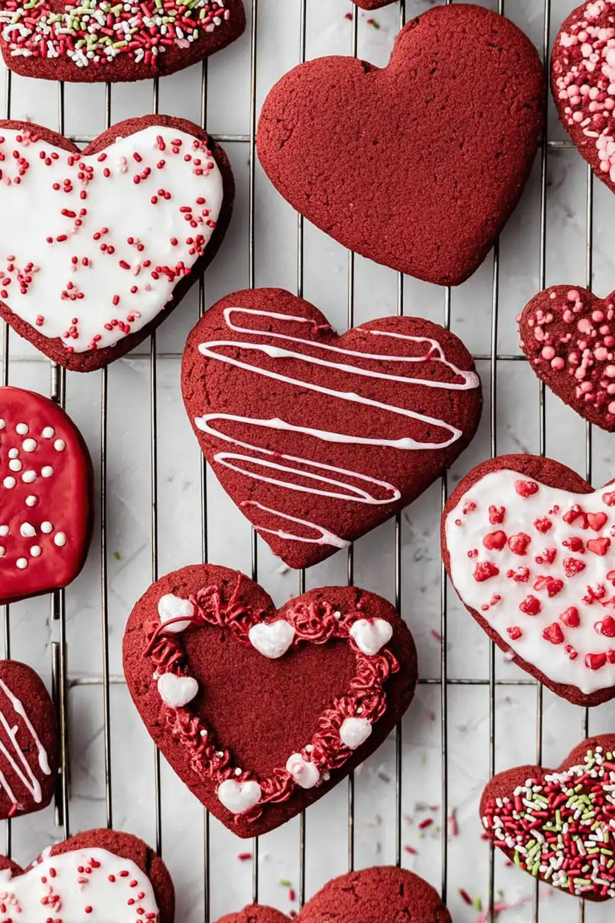Easy Red Velvet Cookies