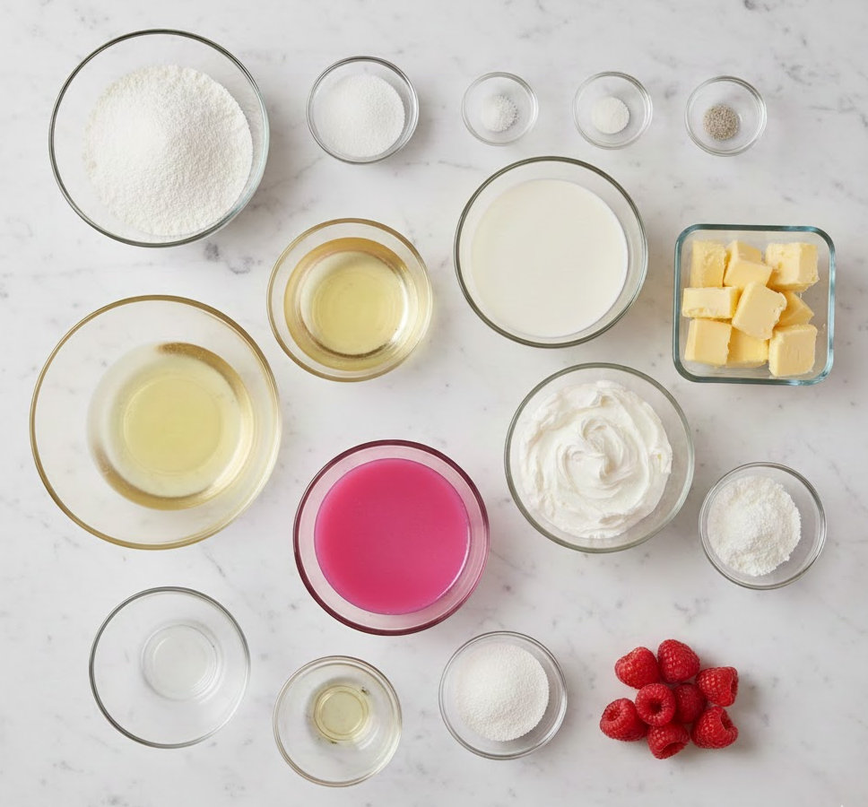 step by step Pink Velvet Cake