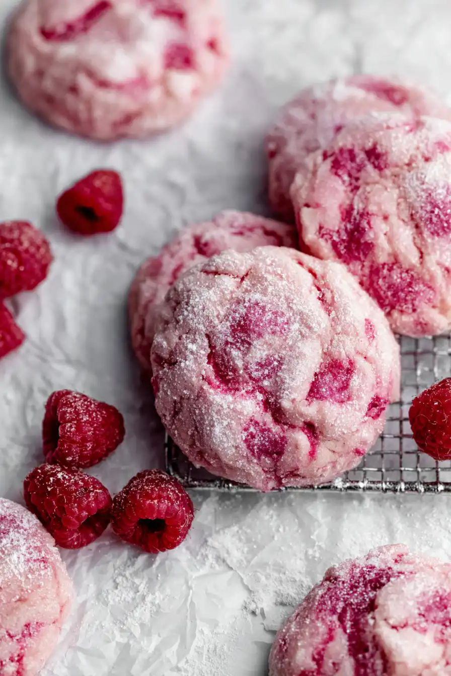Easy Gluten-Free Raspberry Cookies