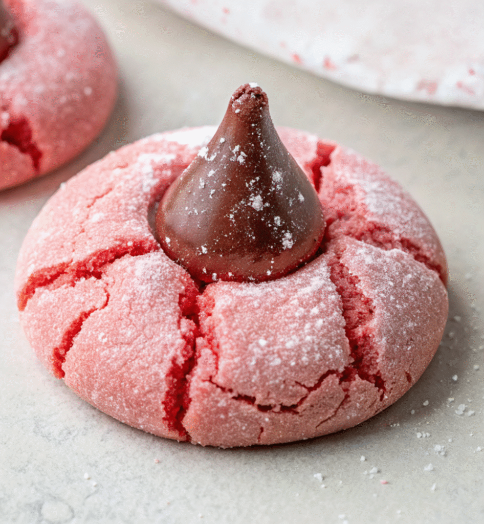 Strawberry Kiss Cookies
