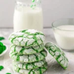 Green Crinkle Cookies