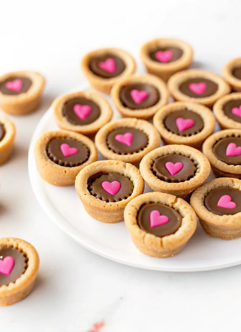 Easy Valentine Cookie Cups