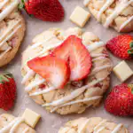 Homemade Strawberry Shortcake Cookies