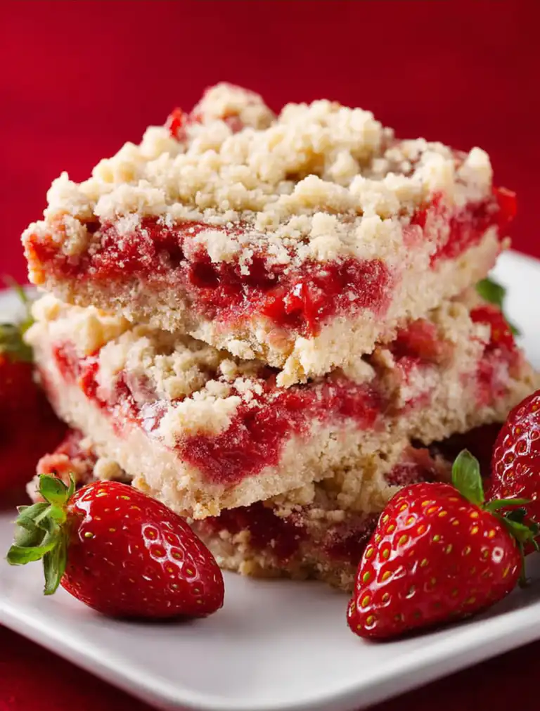 Strawberry Crumb Bars
