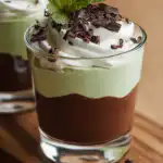 Peppermint Chocolate Mousse Pots