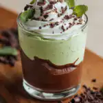 Peppermint Chocolate Mousse Pots