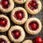 Cherry Pie Thumbprint Cookies
