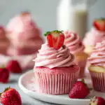 Vegan Strawberry Cupcakes