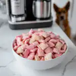 No-Bake Strawberry Shortcake Puppy Chow