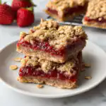Healthy Strawberry Oatmeal Bars
