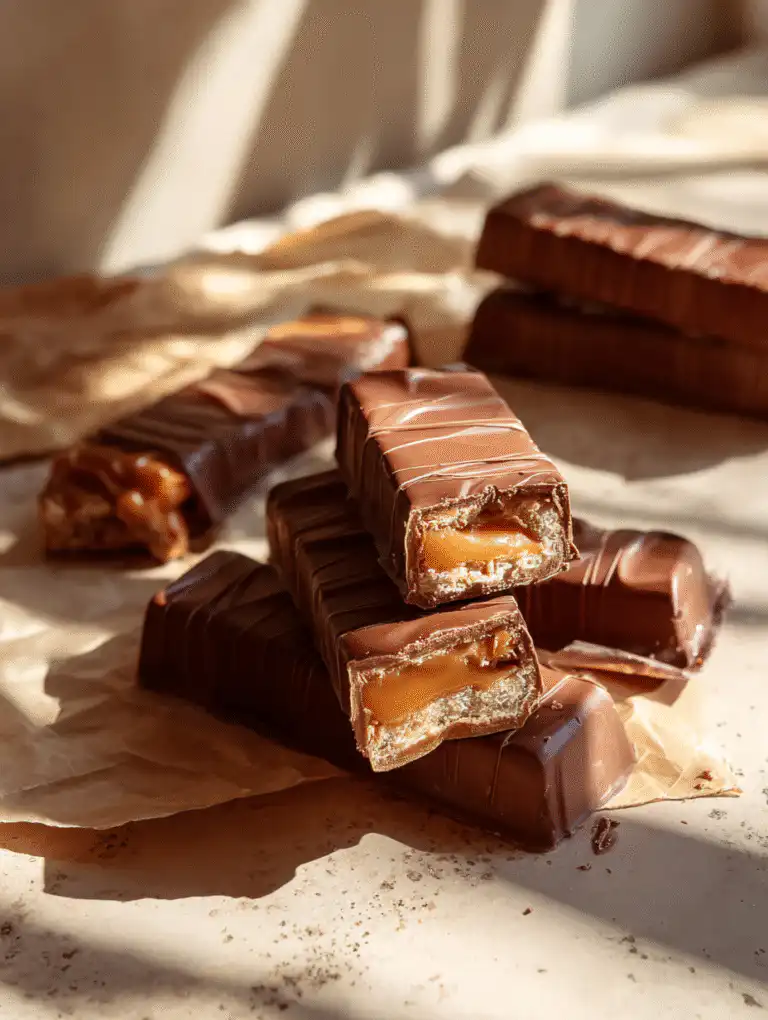 The BEST Paleo Vegan Twix Bars (No-Bake, Nut-Free!)
