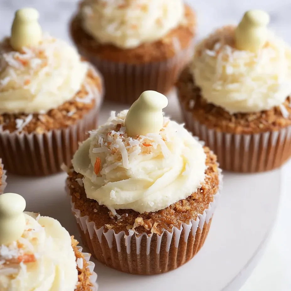 Carrot Cake Cupcakes with Brown Butter Cream Cheese Frosting