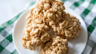 Irish Cream No Bake Cookies