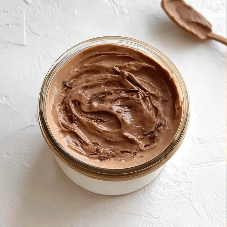 High Protein Chocolate Yogurt Fluff
