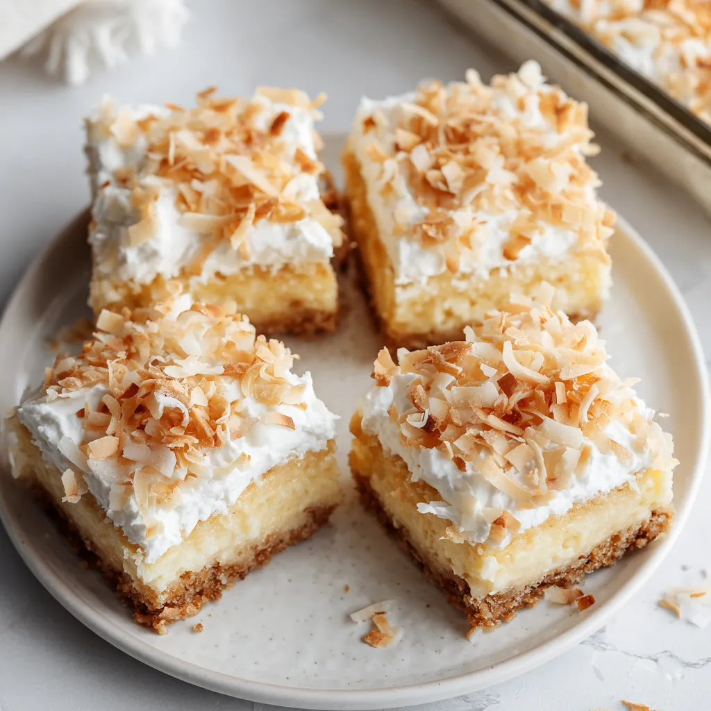 Coconut Cream Pie Bars
