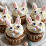 Easy Easter Bunny Cupcakes