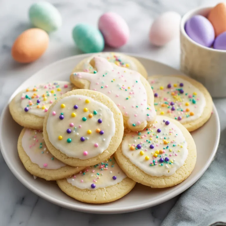Soft & Chewy Easter Sugar Cookies