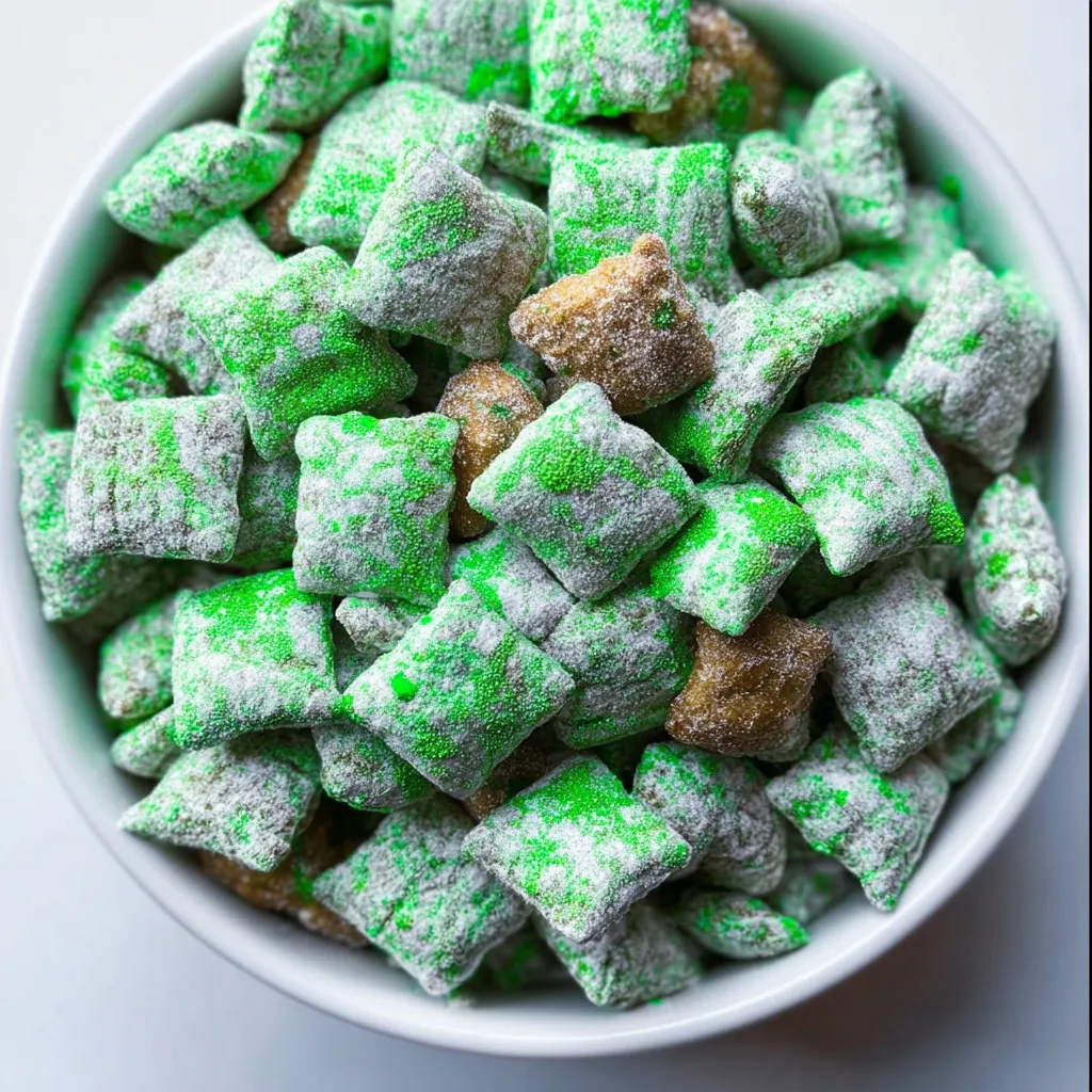 Saint Patrick's Day Puppy Chow