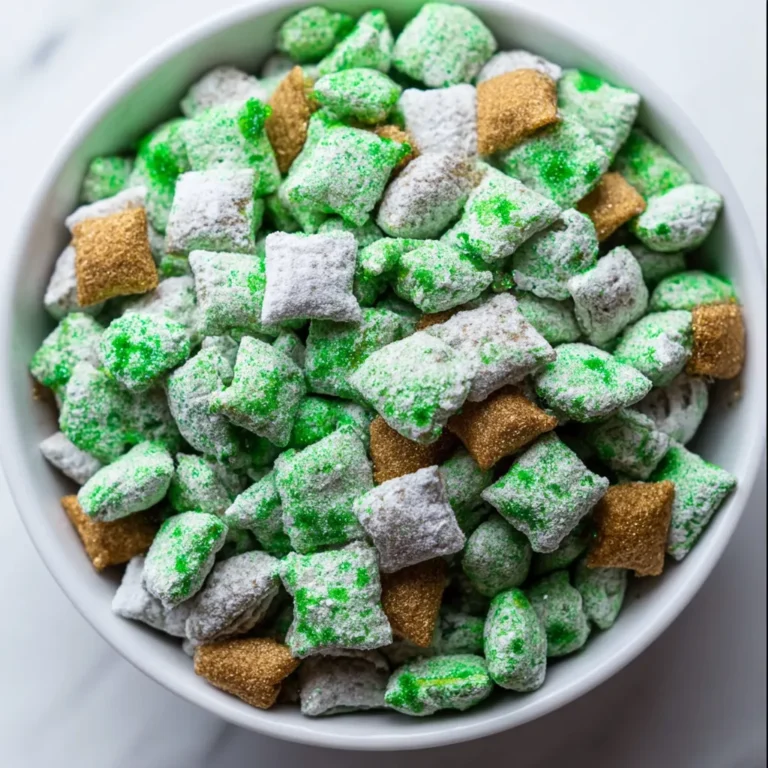 Green Sugar Cookie Muddy Buddies