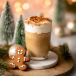 Iced Gingerbread Oat Milk Chai Tea Latte