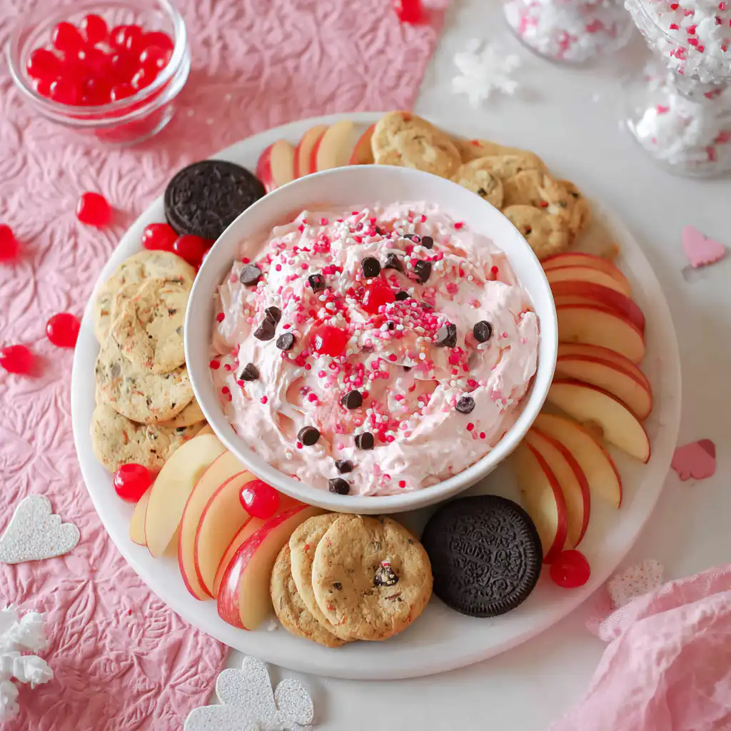 Easy 5-Minute Valentine’s Day Dessert Dip
