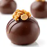 Salted Caramel White Chocolate Truffles