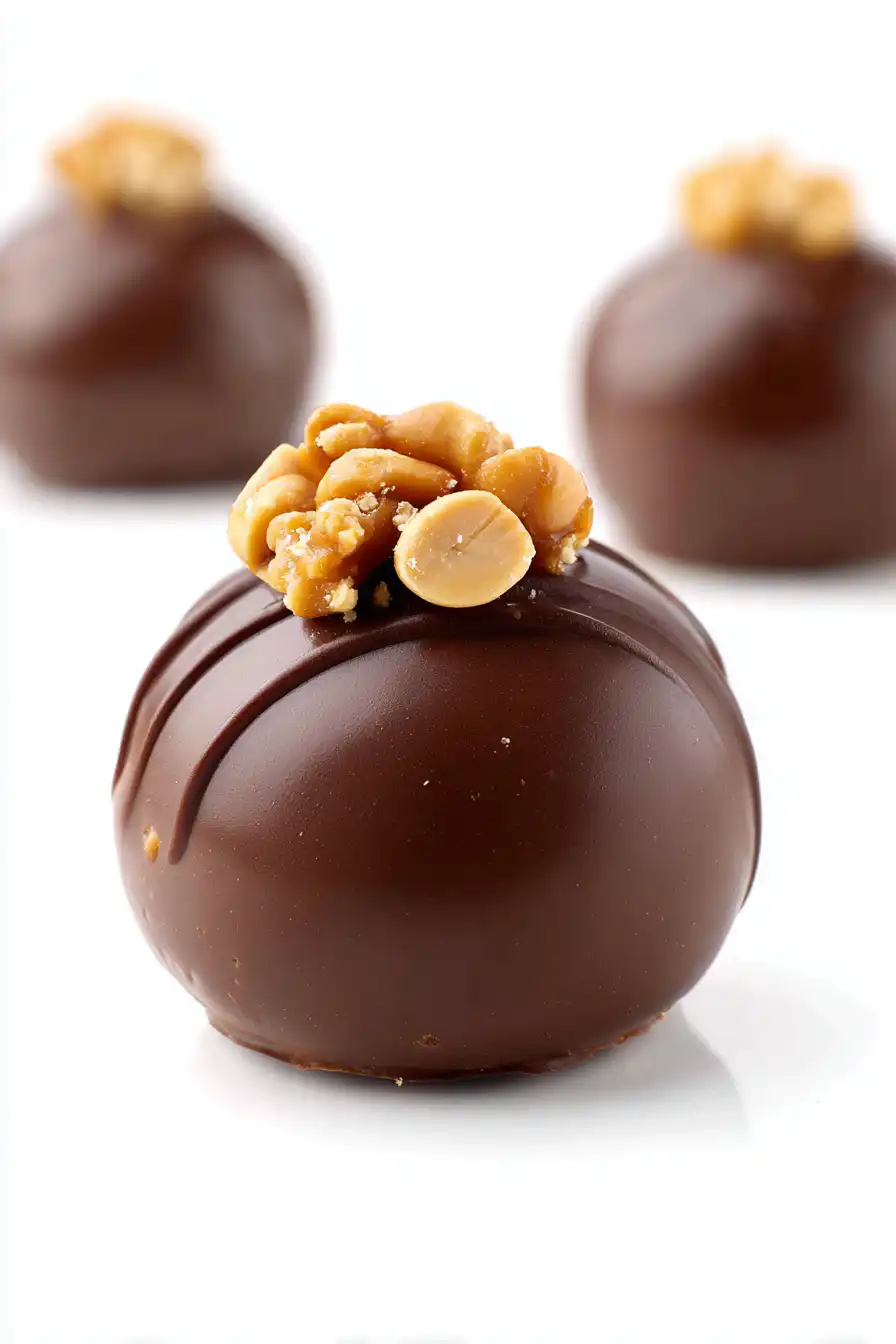 Salted Caramel White Chocolate Truffles