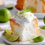 Key Lime Angel Food Cake