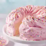 Pink Angel Food Cake