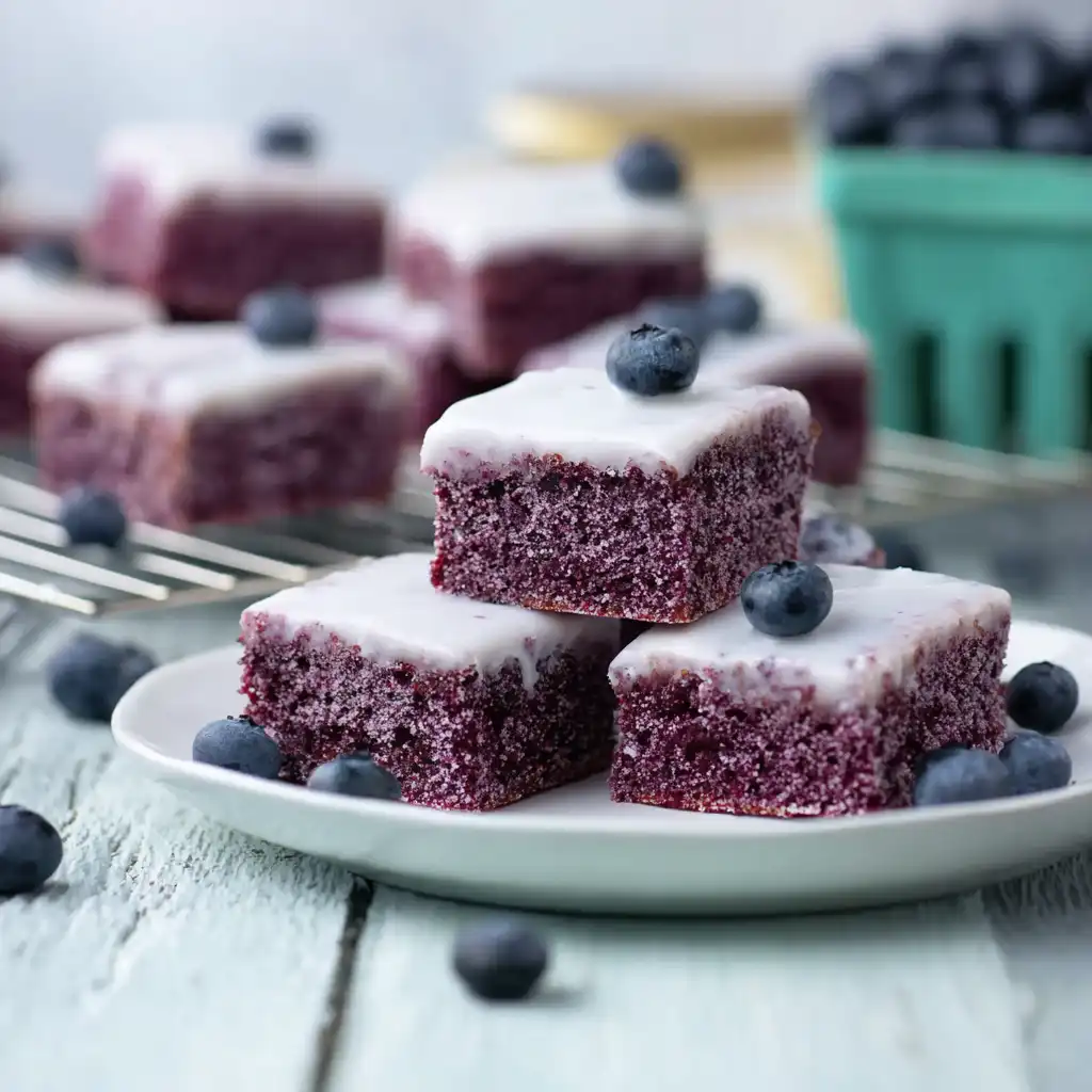 Fresh Blueberry Brownies