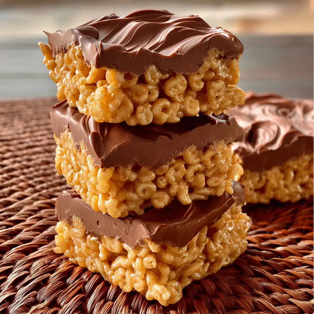 Easy No-Bake Peanut Butter Rice Krispie Cups (5 Ingredients!)