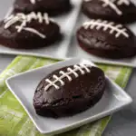 Game Day Football Brownies