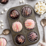 Pink Valentine's Day Hot Chocolate Bombs