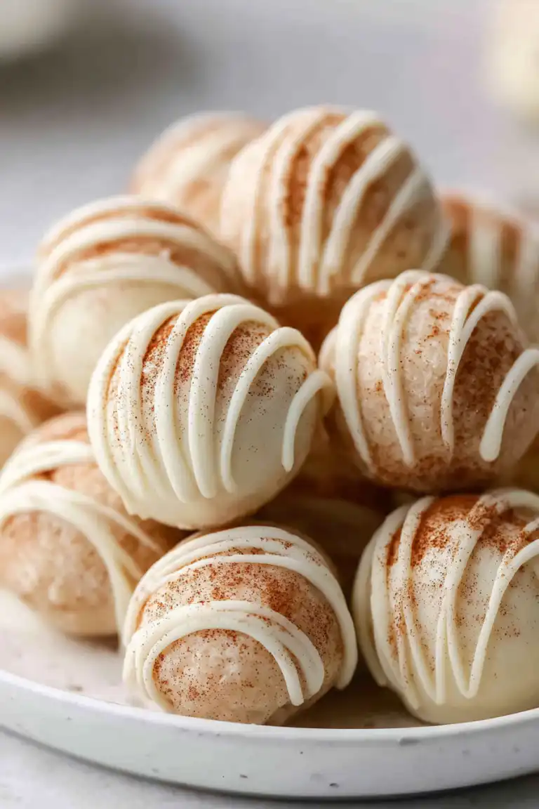 No-Bake Snickerdoodle Truffles