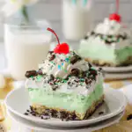Mint Oreo Lasagna