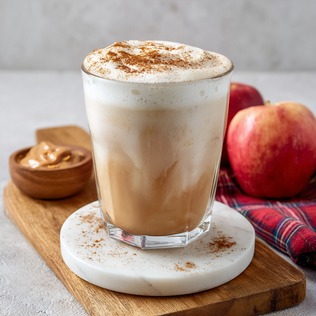 Iced Apple Crisp Cream Chai (Starbucks Copycat)