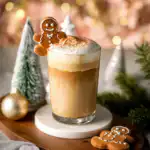 Iced Gingerbread Oat Milk Chai Tea Latte