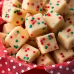 Funfetti Shortbread Bites